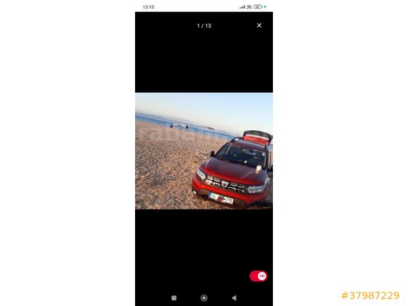 Sahibinden Dacia Duster 1.3 Tce Comfort 2021 Model İstanbul 36.000 km Kırmızı