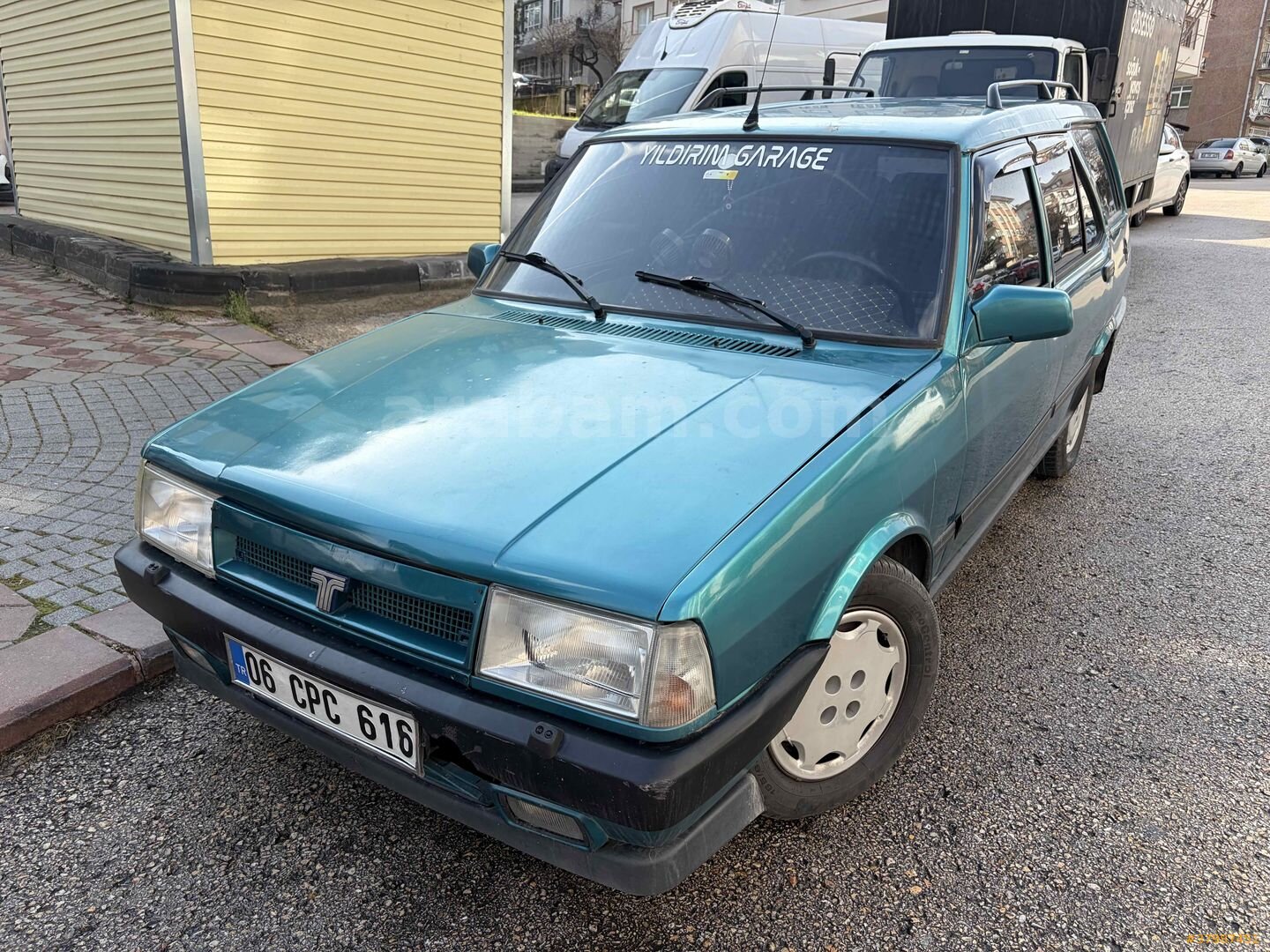 Galeriden Tofaş Kartal SLX 1997 Model Ankara 99.000 km Yeşil 7