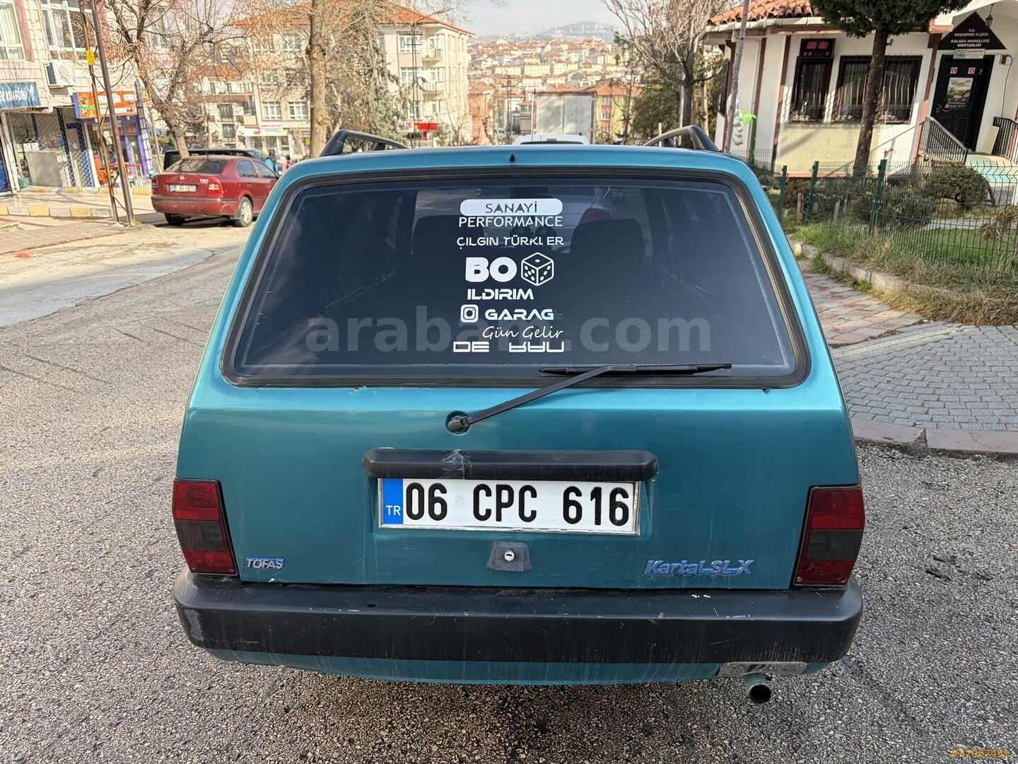 Galeriden Tofaş Kartal SLX 1997 Model Ankara 99.000 km Yeşil 2