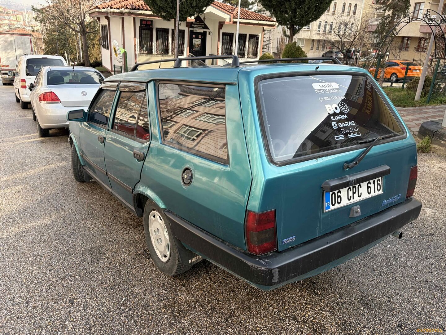 Galeriden Tofaş Kartal SLX 1997 Model Ankara 99.000 km Yeşil 5