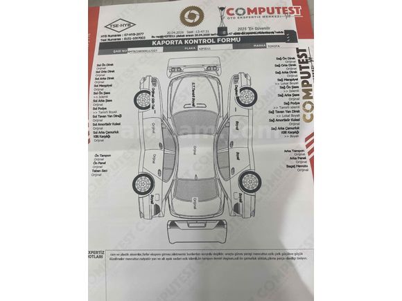 Sahibinden Toyota Corolla 1.6 Terra 2006 Model 