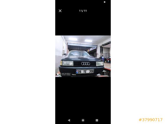 Sahibinden Audi 80 Serisi 1.9 TD 1991 Model Ankara