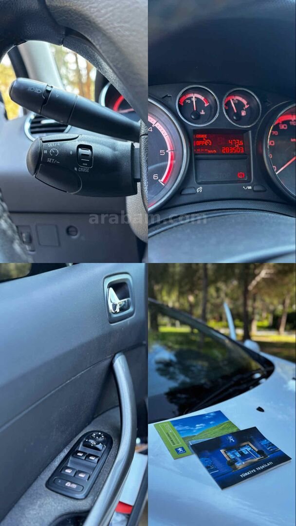 Sahibinden Peugeot 308 1.6 HDi Comfort Pack 2009 Model İzmir 291.000 km Beyaz 7