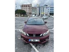 Sahibinden Honda Civic 1.6 i-VTEC ECO Elegance 2015 Model  237.000 km Bordo
