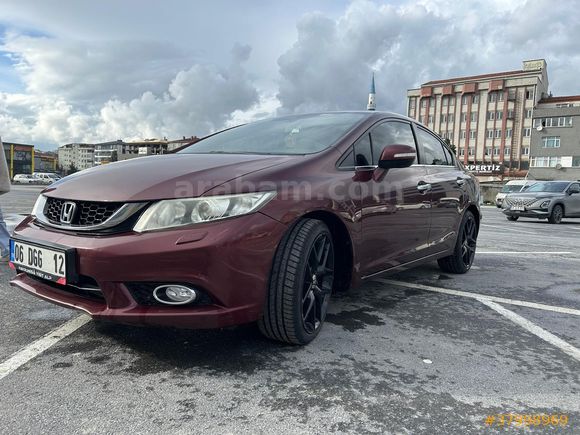 Sahibinden Honda Civic 1.6 i-VTEC ECO Elegance 2015 Model  237.000 km Bordo