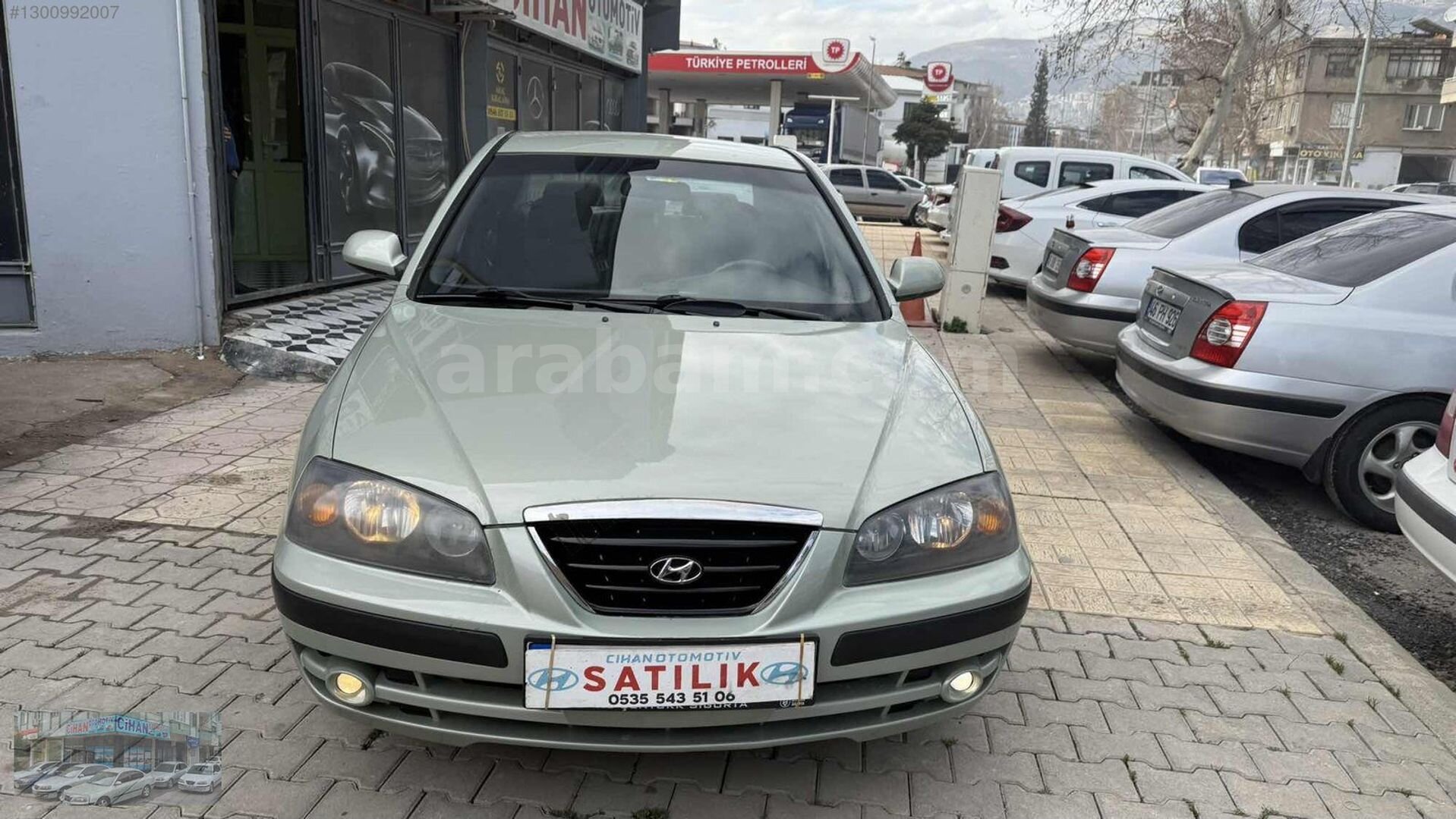 Galeriden Hyundai Elantra 1.6 GLS 2004 Model Kahramanmaraş 264.000 km Yeşil 1