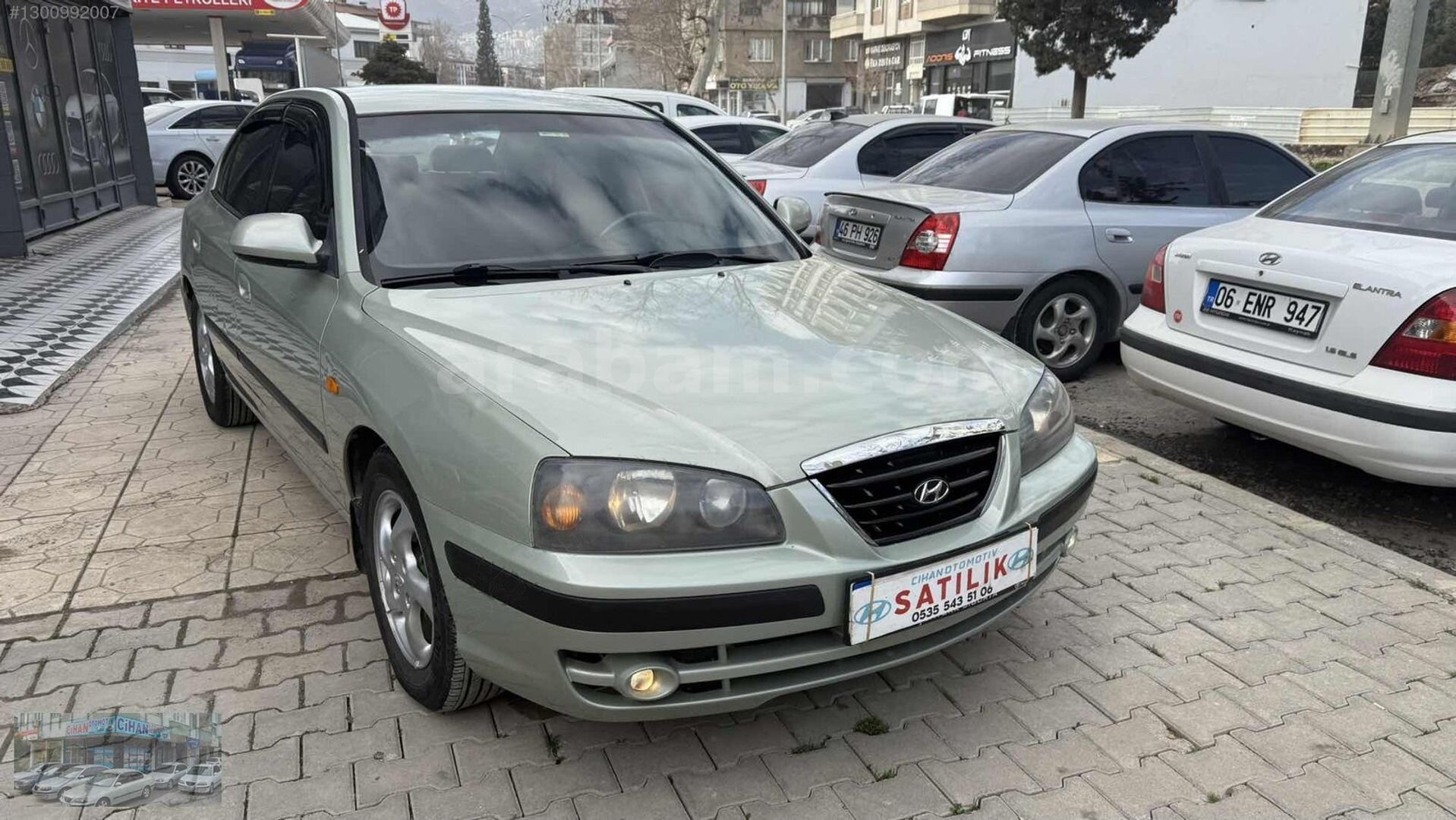 Galeriden Hyundai Elantra 1.6 GLS 2004 Model Kahramanmaraş 264.000 km Yeşil 2