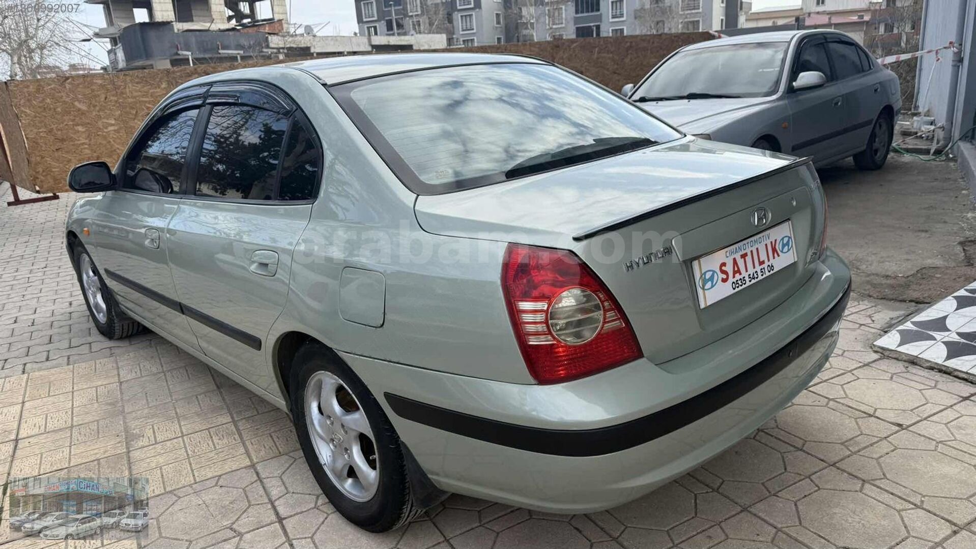 Galeriden Hyundai Elantra 1.6 GLS 2004 Model Kahramanmaraş 264.000 km Yeşil 5