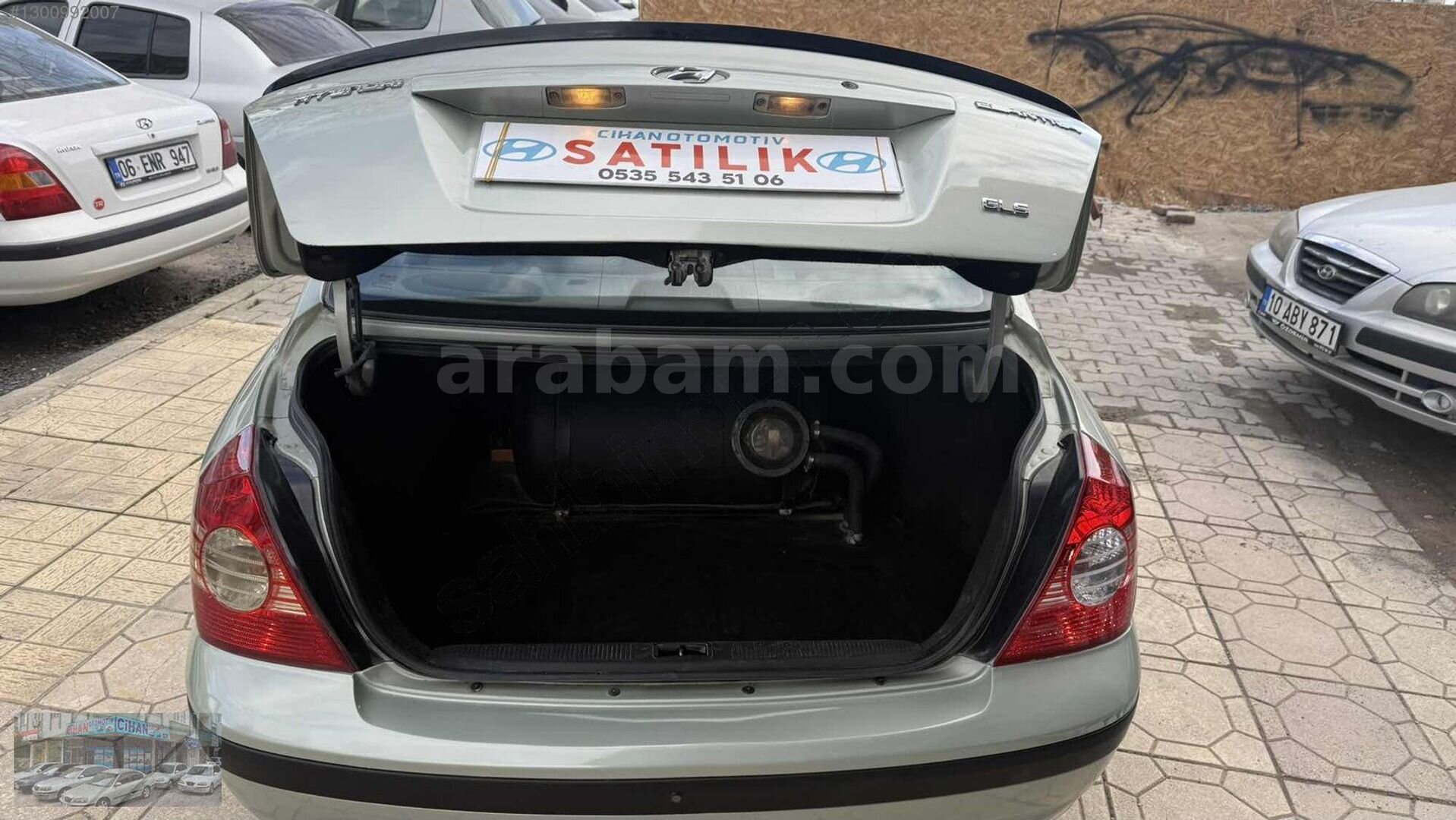 Galeriden Hyundai Elantra 1.6 GLS 2004 Model Kahramanmaraş 264.000 km Yeşil 6
