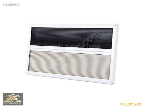 JARUP (45x90) Beyaz Pervazlı Karavan Penceresi