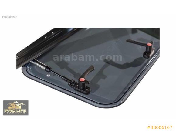 BERHİMİ 45x110 Karavan Penceresi (Amortisörlü)