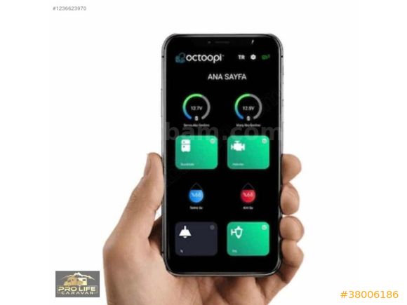 Octoopi Van B7001 7 İnç Dijital Akıllı Karavan Kontrol Paneli
