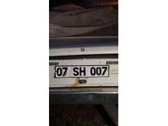 özel plakalı   Sahibinden Tofaş Murat 131 1981 Model  710.000 km Beyaz