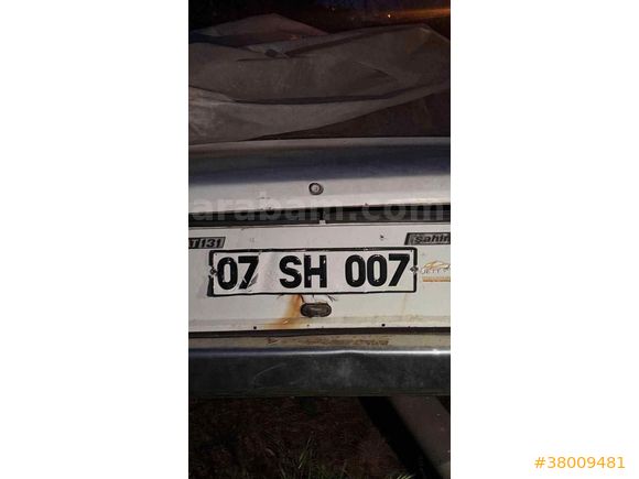 özel plakalı   Sahibinden Tofaş Murat 131 1981 Model  710.000 km Beyaz