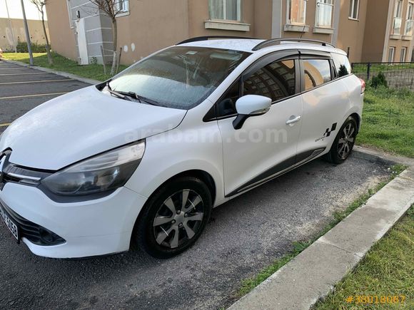 Sahibinden Renault Clio 1.5 dCi SportTourer Joy 2014 Model  280.000 km Beyaz