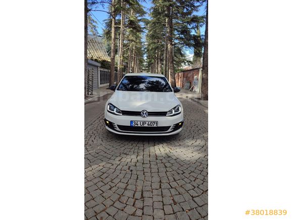 Sahibinden "180 HP " Volkswagen Golf 1.6 TDi BlueMotion Model 151.000 km Beyaz