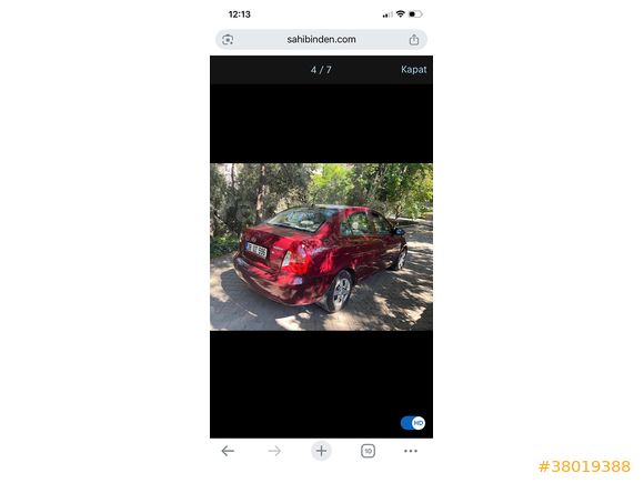 Sahibinden Hyundai Accent Era 1.5 CRDi Select 2009 Model 