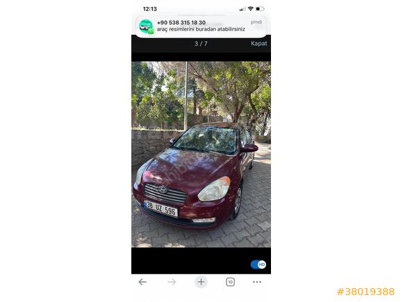 Sahibinden Hyundai Accent Era 1.5 CRDi Select 2009 Model 