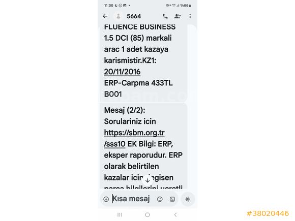 sahibinden aile araci değişensiz
