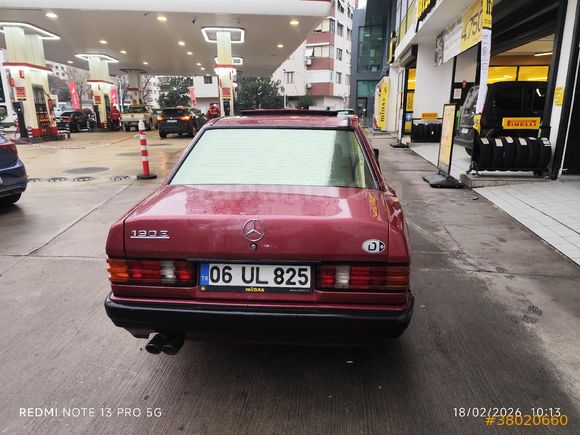Sahibinden Mercedes - Benz 190 E 2.0 1989 Model acil satılık son rakam