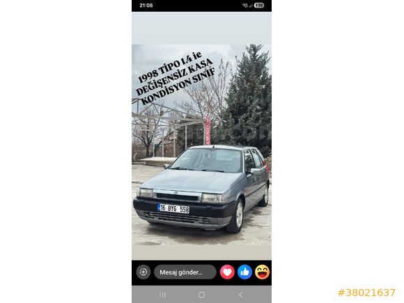 Sahibinden Fiat Tipo 1.4 ie 1998 Model