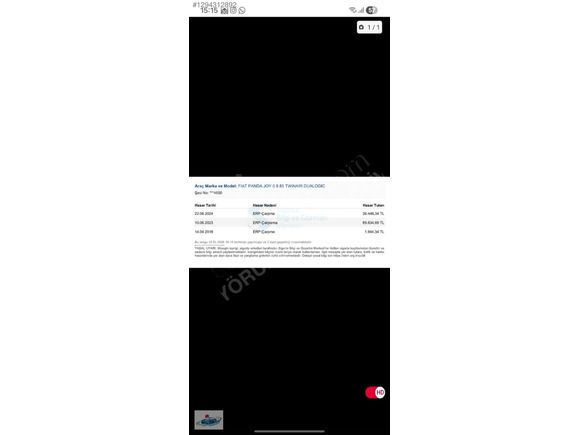 2016 PANDA OTOMATİK EN DOLUSU KARTA 12 TK İMKANI