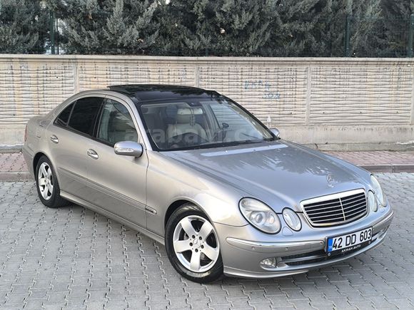 2004 MODEL E 200 CAM TAVAN DERİ ISITMA HAREKET Lİ KOLTUK