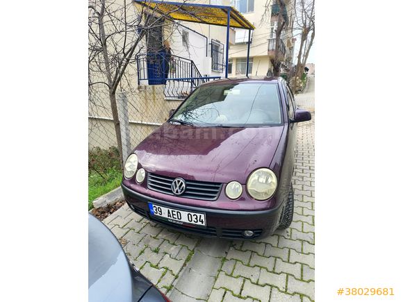 Sahibinden Volkswagen Polo 1.4 Basicline 2004 Model  166.000 km Bordo