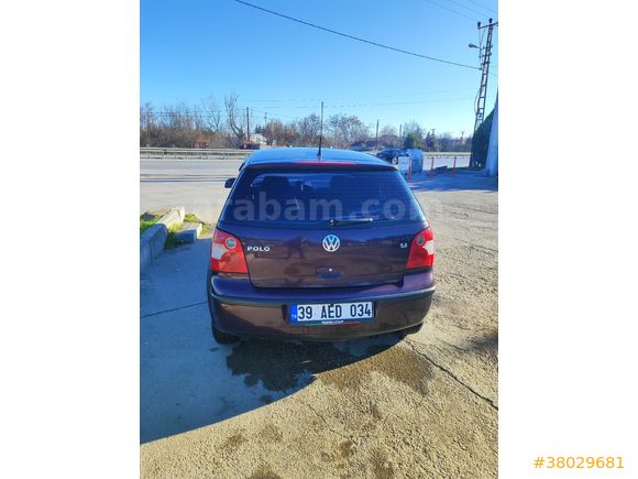 Sahibinden Volkswagen Polo 1.4 Basicline 2004 Model  166.000 km Bordo