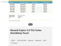 2014 CAPTUR SADECE BİR KAPI BOYALI 0.9 TURBO 90 HP