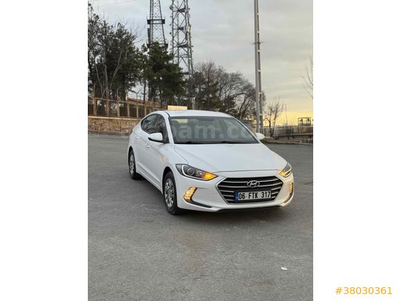 Sahibinden Hyundai Elantra 1.6 D-CVVT Style 2017 Model 