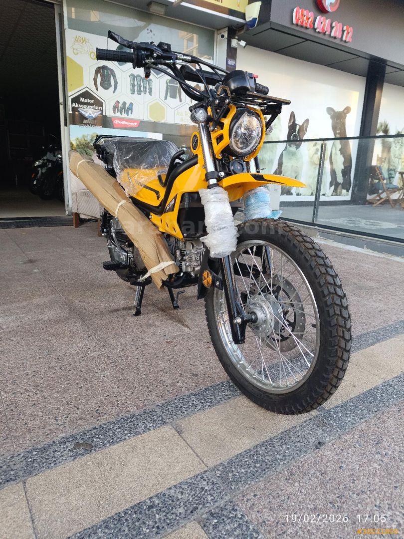 Galeriden Altai Tank X125 2024 Model Mersin 0 km Sarı - 38031869