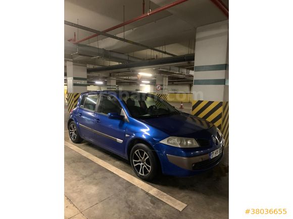 Sahibinden Renault Megane 1.6 Dynamique 2007 Model  Mavi hatchback