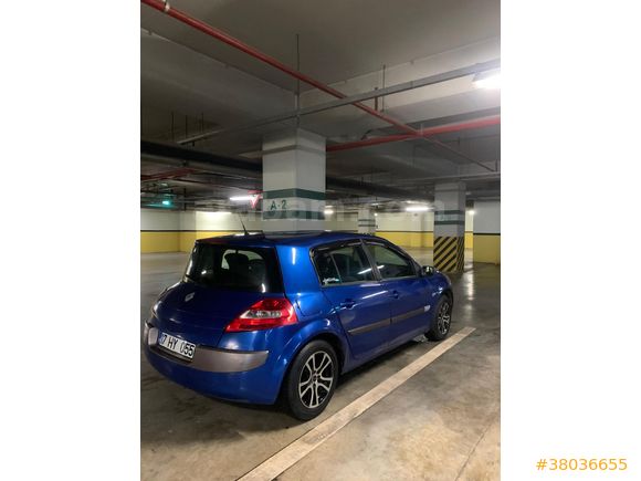 Sahibinden Renault Megane 1.6 Dynamique 2007 Model  Mavi hatchback