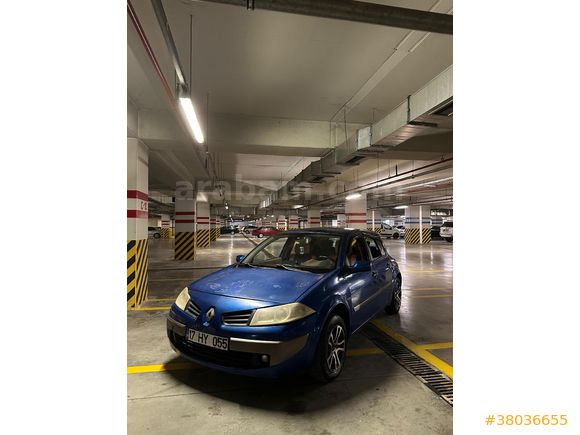 Sahibinden Renault Megane 1.6 Dynamique 2007 Model  Mavi hatchback