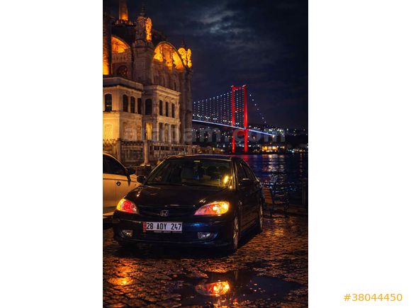 Sahibinden Honda Civic 1.6i VTEC ES 2006 Model  270.000 Mavi