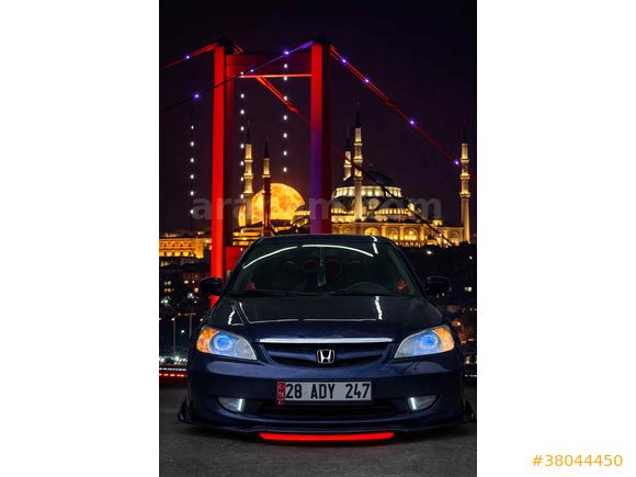 Sahibinden Honda Civic 1.6i VTEC ES 2006 Model  270.000 Mavi