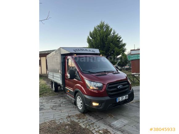 Sahibinden 2021 HATASIZZZ BOYASIZ FULL + Full paket LASMAN kırmızı Ford Trucks Transit 350 L 