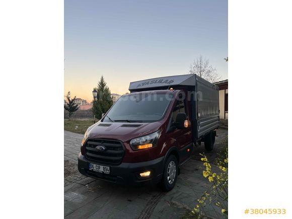 Sahibinden 2021 HATASIZZZ BOYASIZ FULL + Full paket LASMAN kırmızı Ford Trucks Transit 350 L 