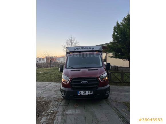 Sahibinden 2021 HATASIZZZ BOYASIZ FULL + Full paket LASMAN kırmızı Ford Trucks Transit 350 L 