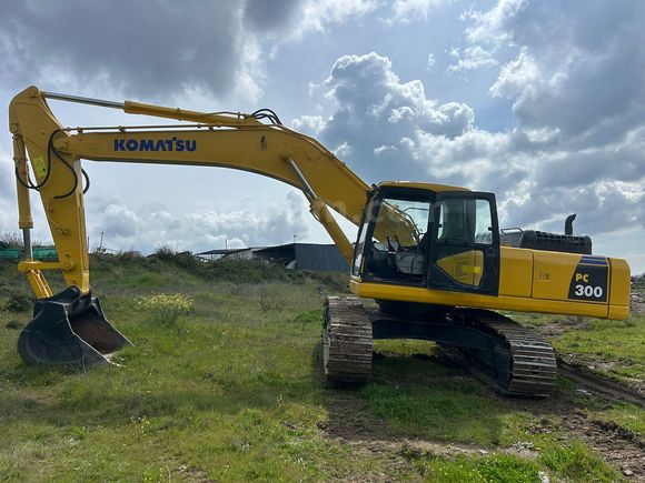 2007 MODEL KOMATSU PC300-7E0 PALETLİ EKSKAVATÖR, ÇALIŞMA SAATİ:18,000