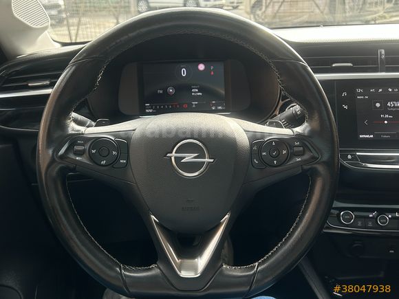 2021 CORSA 1.2T ULTİMATE CAM TAVAN ŞERİT TAKİP 75,000 KM'DE