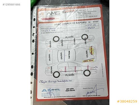 AK AUTODAN 2015 HONDA CRV 4x4 Executive AĞIR KAYITLI