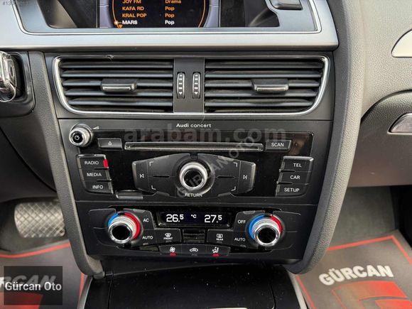 GÜRCAN OTO-2012 MODEL AUDİ A4 2.0TDI 177HP-OTOMATİK-HATASIZ