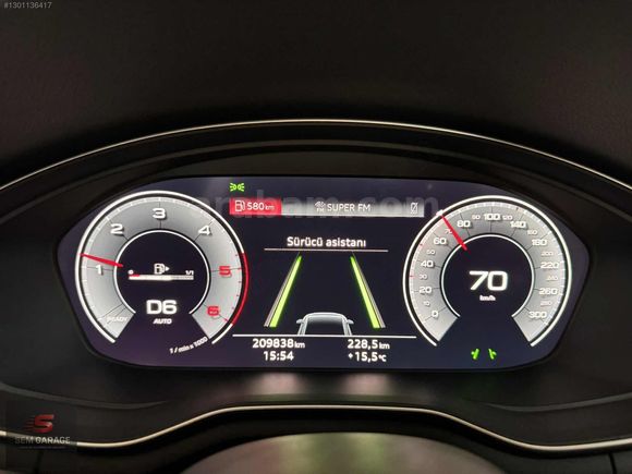 SEM'DEN BOYASIZ AUDI A4 QUATTRO OPSİYONEL ŞERİT TAKİP-BEJ-ISITMA