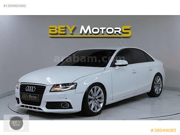 BEY MOTORS'DAN**370.000TL PEŞİN ELDEN SENET**2009 A4 2.0 TDİ