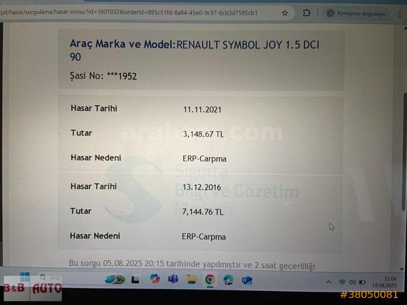 BB AUTO DAN 90 LIK DIZEL SYMBOLL