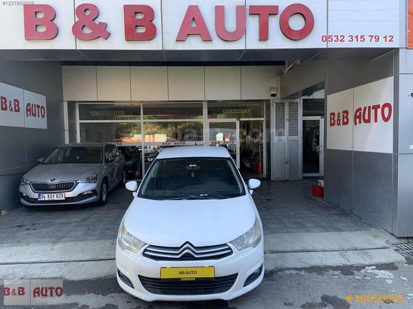 BB AUTO'DAN CİTROEN C4 HATASIZ BOYASIZ kredili muayene yeni