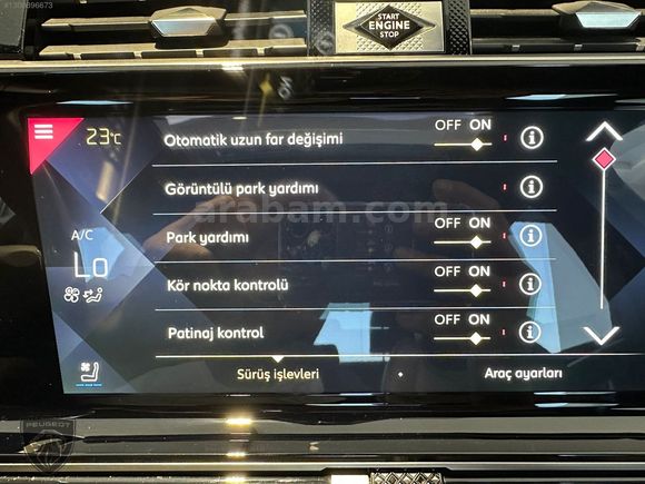 ERCAN YETKİLİ BAYİ DS9 21.000 KM OTOMATİK HATASIZ 225 HP RİVOLİ+