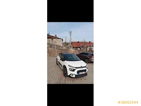 2023 çıkışlı ÖĞRETMENDEN OTOMATİK CİTROEN C3 sıfır ayarında 23Bin kmde